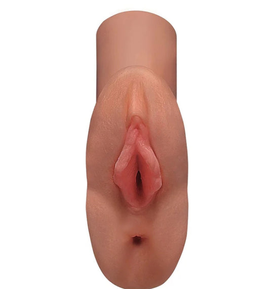 Pdx Plus Perfect Pussy Double Stroker Tan