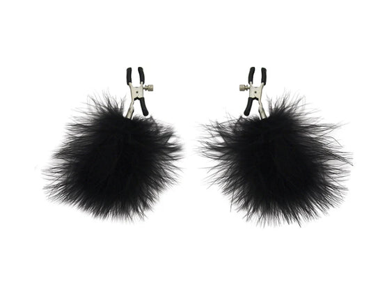 S&M Enchanted Feather Nipple Clamps