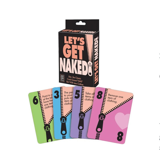 Let’s Get Naked Card Game