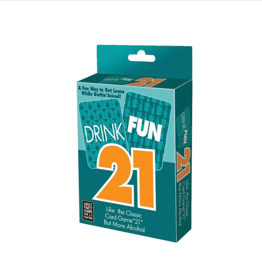 Drink Fun 21 Card Game